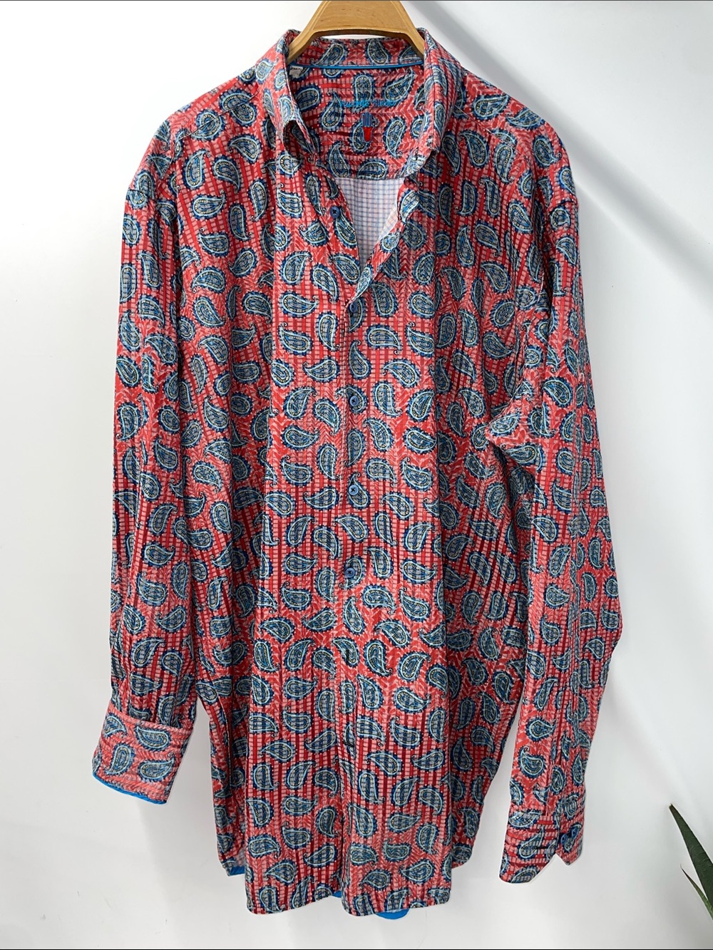 VISCONTI BLACK MENS BUTTON DOWN CASUAL SHIRT FTL-08-031